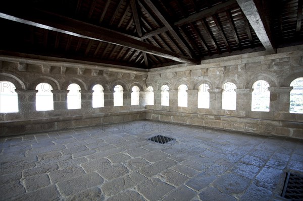 Interior, Domus Municipalis, Braganca, Portugal, 2009. Artist: Samuel Magal