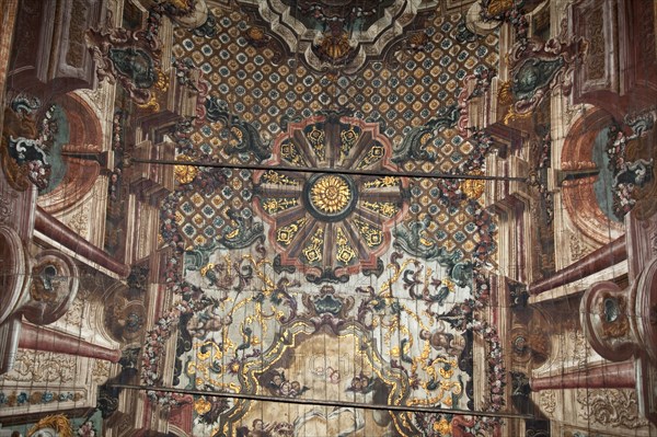 Ceiling of the Church of Santa Maria do Castelo, Braganca, Portugal, 2009.  Artist: Samuel Magal