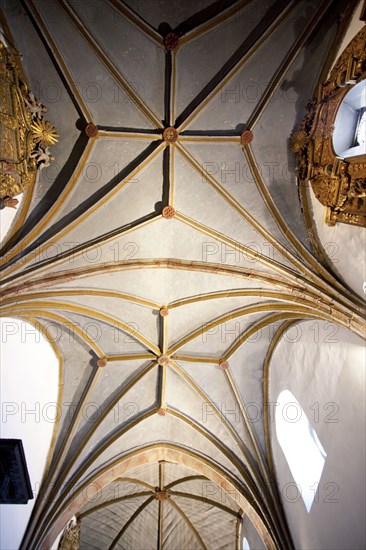 Ceiling, Braganca Cathedral, Portugal, 2009. Artist: Samuel Magal