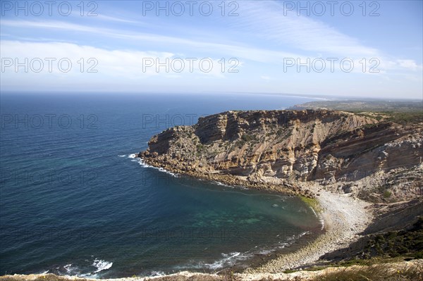 Cliffs, Cape Espichel, Portugal, 2009. Artist: Samuel Magal