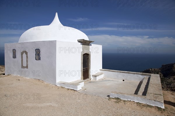 Chapel, Sanctuary of Nossa Senhora do Cabo, Cape Espichel, Portugal, 2009. Artist: Samuel Magal