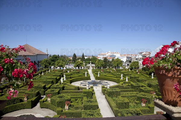 Pond garden, Garden of the Episcopal Palace, Castelo Branco, Portugal, 2009.  Artist: Samuel Magal