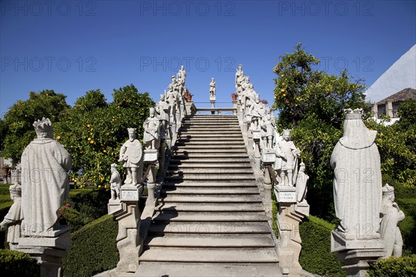 Stairs of the Kings, Garden of the Episcopal Palace, Castelo Branco, Portugal, 2009. Artist: Samuel Magal