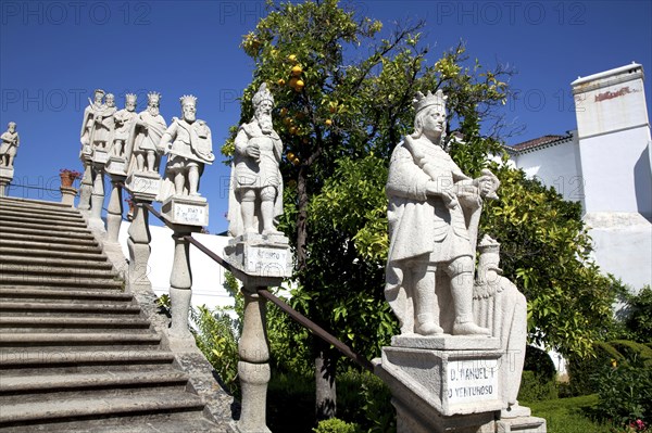 Stairs of the Kings, Garden of the Episcopal Palace, Castelo Branco, Portugal, 2009.  Artist: Samuel Magal