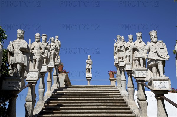 Stairs of the Kings, Garden of the Episcopal Palace, Castelo Branco, Portugal, 2009.  Artist: Samuel Magal