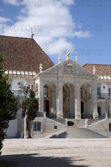 Old courtyard of the University of Coimbra, Portugal, 2009. Artist: Samuel Magal