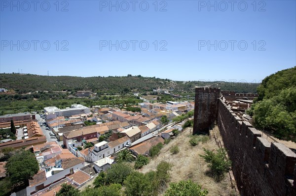 Silves Castle and the surrounding landscape, Silves, Portugal, 2009. Artist: Samuel Magal