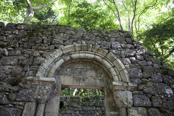 The Church of Sao Pedro de Canaferrim in the Castelo dos Mouros, Sintra, Portugal, 2009. Artist: Samuel Magal