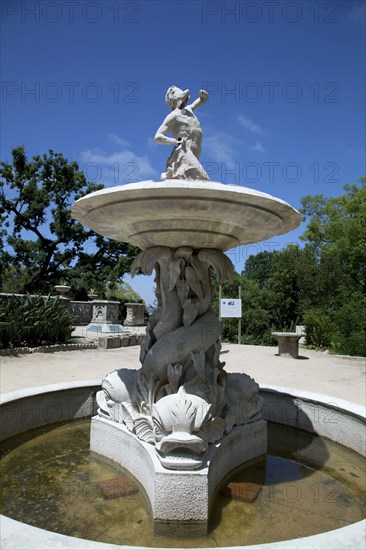 A fountain in Monserrate Park, Sintra, Portugal, 2009. Artist: Samuel Magal