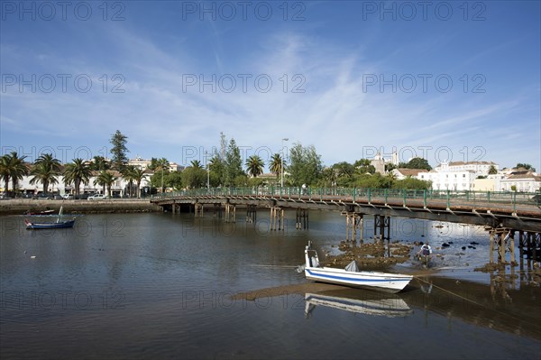 Bridge over the River Gilao, Tavira, Portugal, 2009. Artist: Samuel Magal