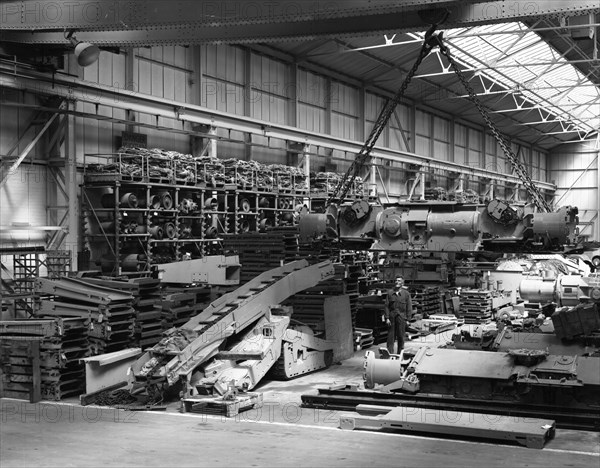 The stores at Bestwood Colliery, North Nottinghamshire, 13th July 1962. Artist: Michael Walters