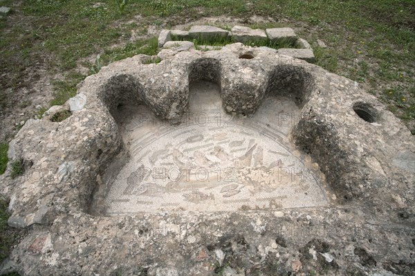 House 8, Bulla Regia, Tunisia. Artist: Samuel Magal