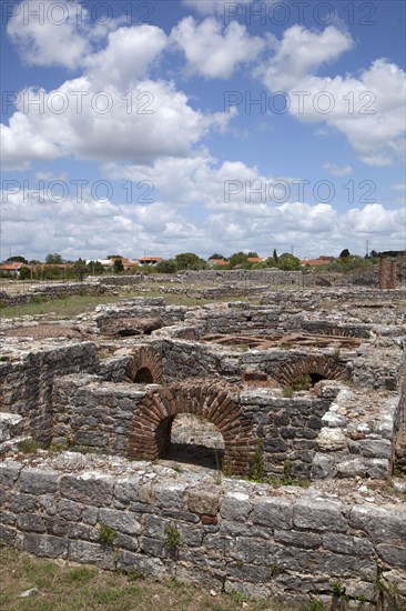 The private baths of the Cantaber's House, Conimbriga, Portugal, 2009. Artist: Samuel Magal