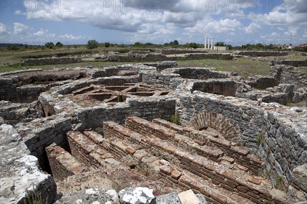 The private baths of the Cantaber's House, Conimbriga, Portugal, 2009. Artist: Samuel Magal