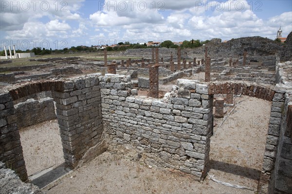 The private baths of the Cantaber's House, Conimbriga, Portugal, 2009. Artist: Samuel Magal