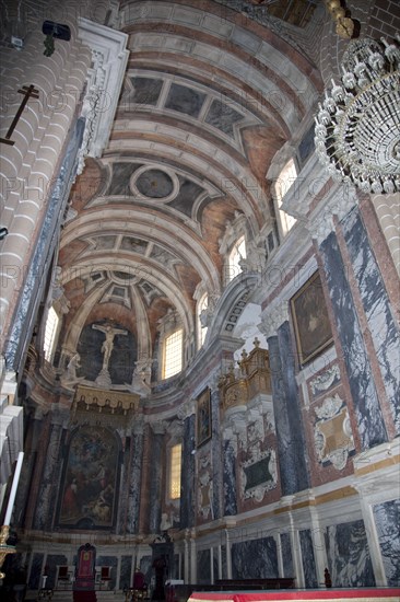 The central nave of the Cathedral of Evora, Portugal, 2009. Artist: Samuel Magal