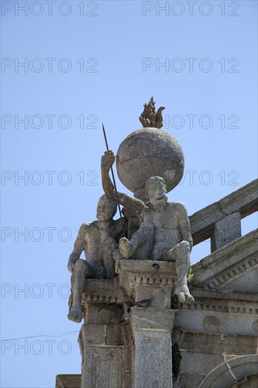 Sculptures in Evora, Portugal, 2009. Artist: Samuel Magal