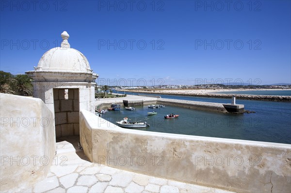 A watchtower of the Forte da Ponta da Bandeira, Lagos, Portugal, 2009. Artist: Samuel Magal