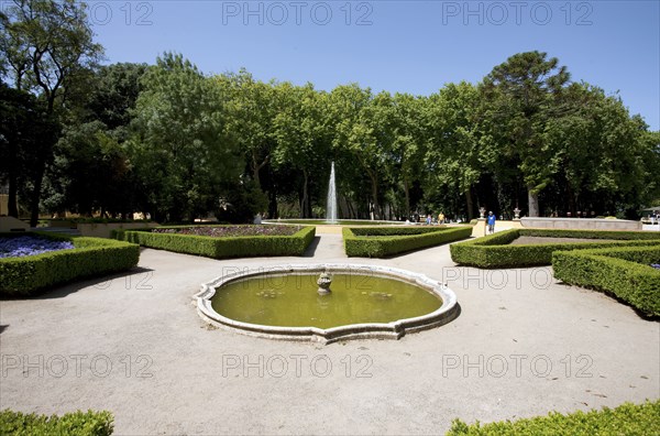 Mafra National Palace (Palacio de Mafra) gardens, Mafra, Portugal, 2009.  Artist: Samuel Magal