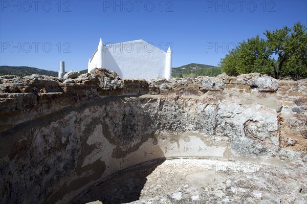 The sanctuary at Milreu, Portugal, 2009. Artist: Samuel Magal