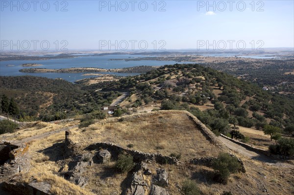 The lakes near Monsaraz, Portugal, 2009. Artist: Samuel Magal