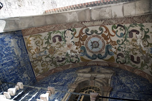 The town gate covered with a reliquary of Nossa Senhora da Piedade, Obidos, Portugal, 2009. Artist: Samuel Magal