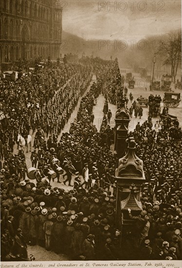 Return of the Guards, 1919.