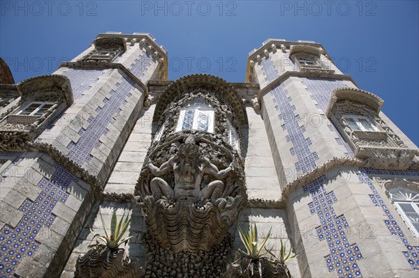 A gargoyle in Pena National Palace, Sintra, Portugal, 2009. Artist: Samuel Magal