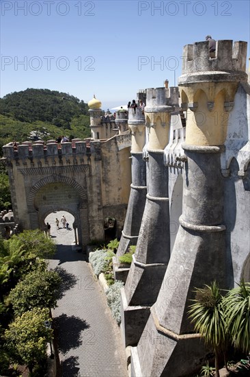 Pena National Palace, Sintra, Portugal, 2009. Artist: Samuel Magal