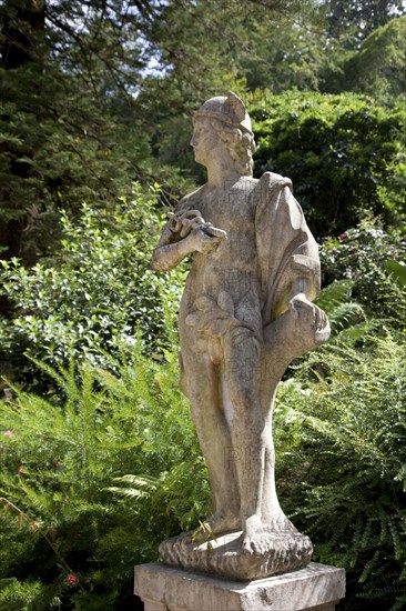 A statue in Regaleira Palace, Sintra, Portugal., 2009. Artist: Samuel Magal