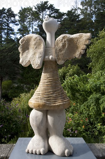 A sculpture in Sintra, Portugal, 2009. Artist: Samuel Magal