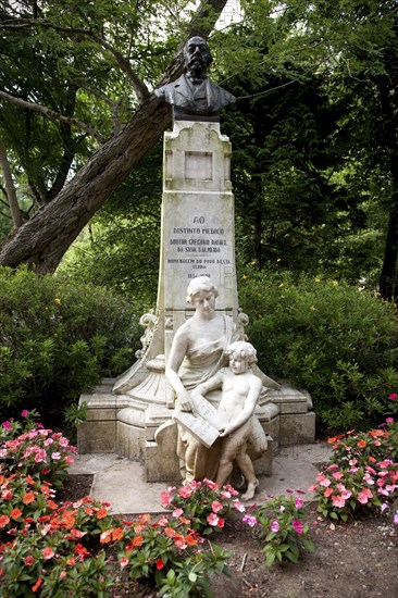 A monument to Doctor Gregorio Rafael da Silva d'Almeida, Sintra, Portugal, 2009. Artist: Samuel Magal