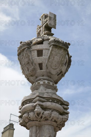 A monument outside Sintra Town Hall, Sintra, Portugal, 2009. Artist: Samuel Magal