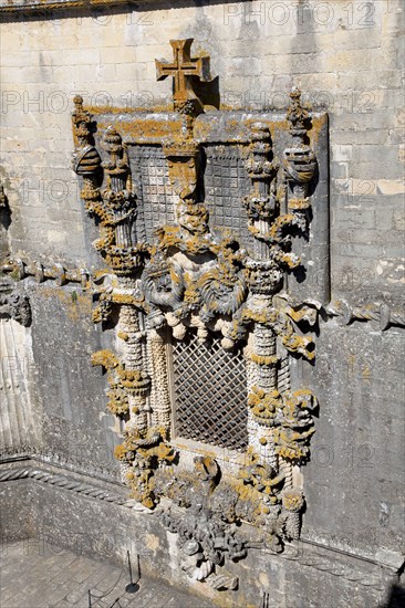 The chapterhouse window in the Convent of the Knights of Christ, Tomar, Portugal, 2009. Artist: Samuel Magal