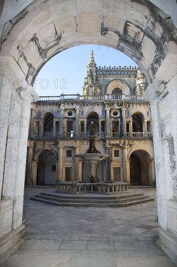 The Cloister of John III, the Convent of the Knights of Christ, Tomar, Portugal, 2009. Artist: Samuel Magal