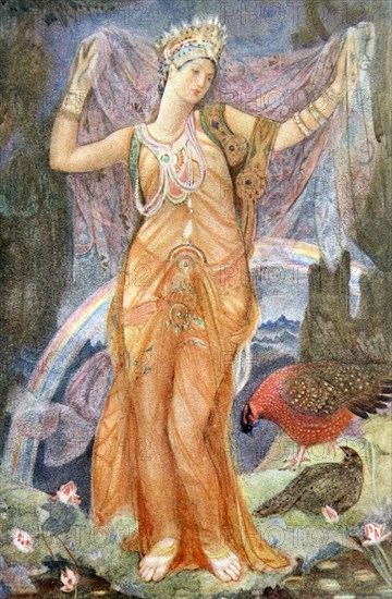 'The Mother Goddess Ishtar', 1916.  Artist: Evelyn Paul
