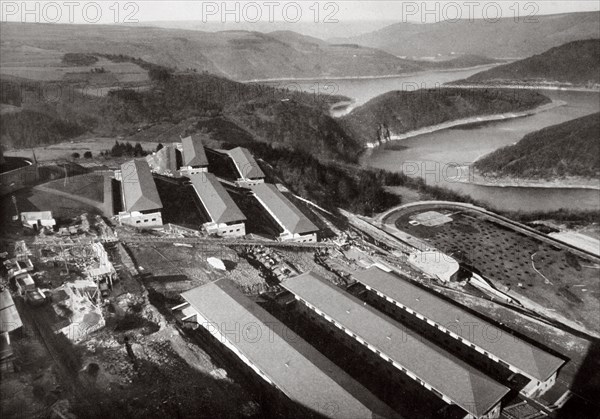 The National Socialist Training College at Vogelsang in the Eifel, Germany, 1936. Artist: Unknown