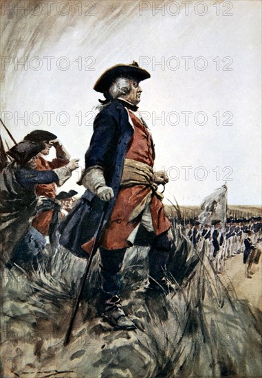 Frederick the Great, King of Prussia, 18th century (1913). Artist: Arthur C Michael