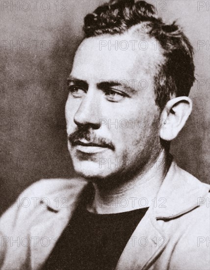 John Steinbeck, American novelist, c1939. Artist: Unknown