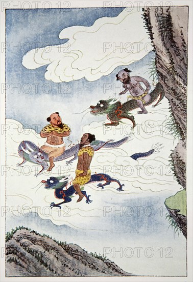 Dragon Gods, 1922. Artist: Unknown