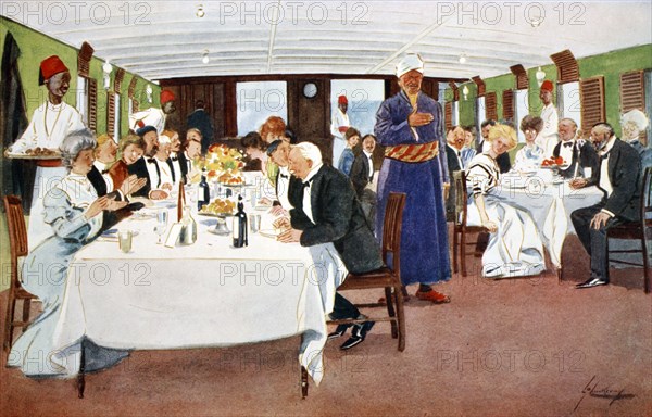 'The After-dinner Speech', 1908.  Artist: Lance Thackeray