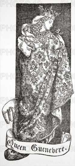 'Queen Guenevere', 1905.  Artist: Dora Curtis