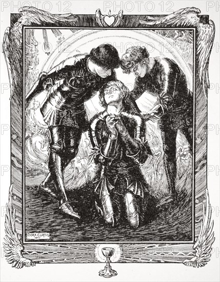 'Then they went to Sir Galahad', 1905.  Artist: Dora Curtis