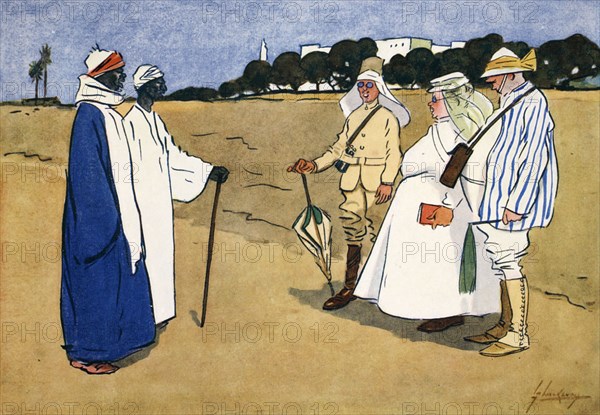 'O wad some power the giftie gie us, to see oursels as ithers see us', 1908. Artist: Lance Thackeray