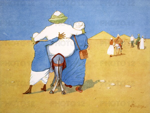 'Stern Reality, or Last but not Least', 1908. Artist: Lance Thackeray