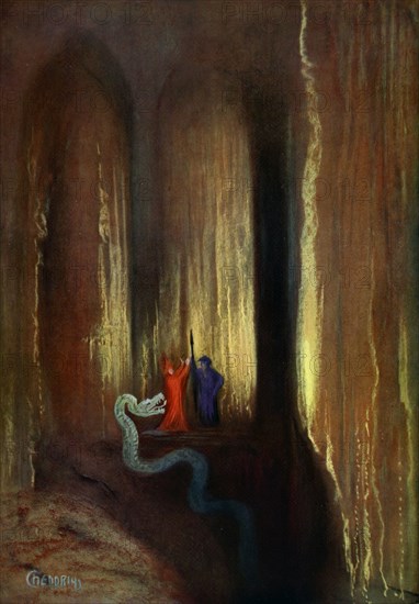 'Dark Cavern', 1906. Artist: Unknown