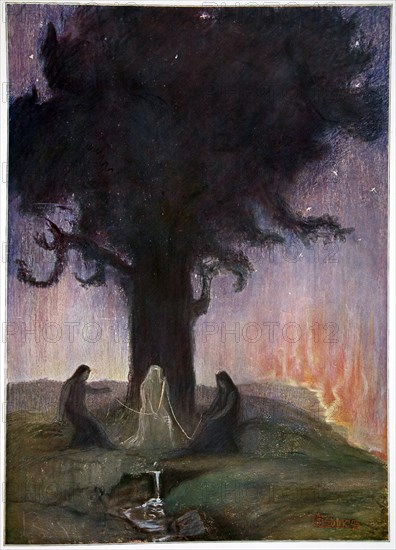 'The Norns', 1906. Artist: Unknown