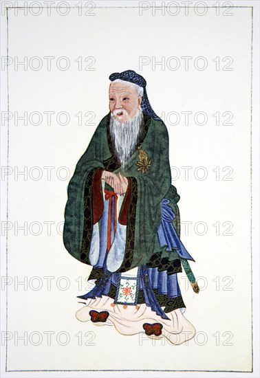 Confucius, ancient Chinese teacher and philosopher, 1922. Artist: Unknown