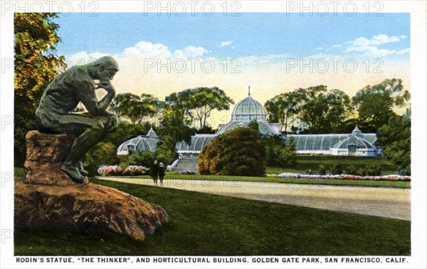 Golden Gate Park, San Francisco, California, USA, 1921. Artist: Unknown