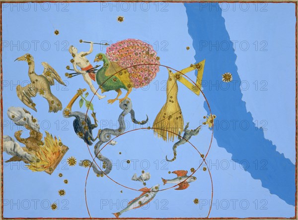 A group of Constellations, 1603. Artist: Alexander Mair